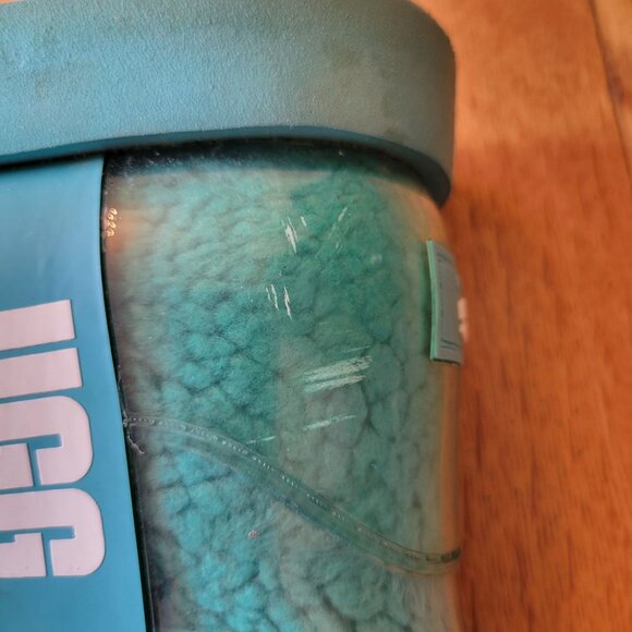 UGG Waterproof Short Boots 6 Blue Green Classic Mini Clear 1113190 - Picture 9 of 11